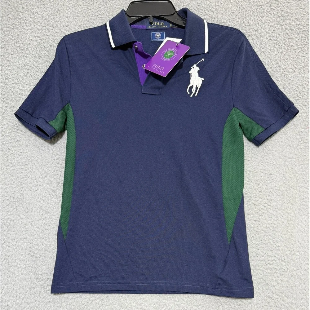 Ralph Lauren Wimbledon Ball Boy The Championships Big Pony Boys M (10-12) NEW